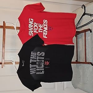 Under Armour 2 boys tee's YLG